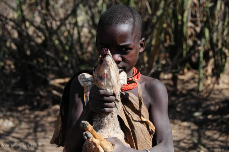 Hadzabe Tribe Visit At Lake Eyasi1